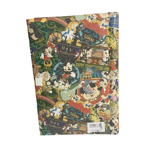 WALT DISNEY WORLD Vintage 2002 "Pin Trading Journal" w/Pencil Mickey Mouse-NEW - Picture 2 of 11
